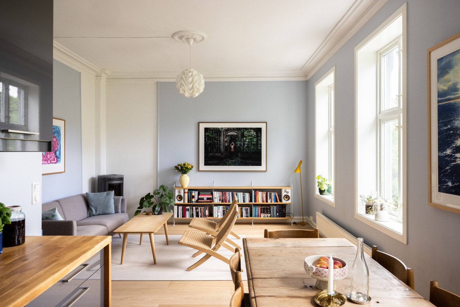 Fantastisk himlingshøyde på ca. 3,19 meter. Galleribilde