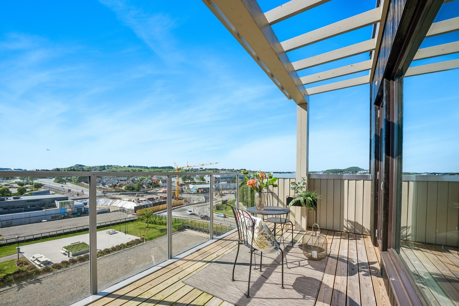 God plass og gode solforhold Galleribilde