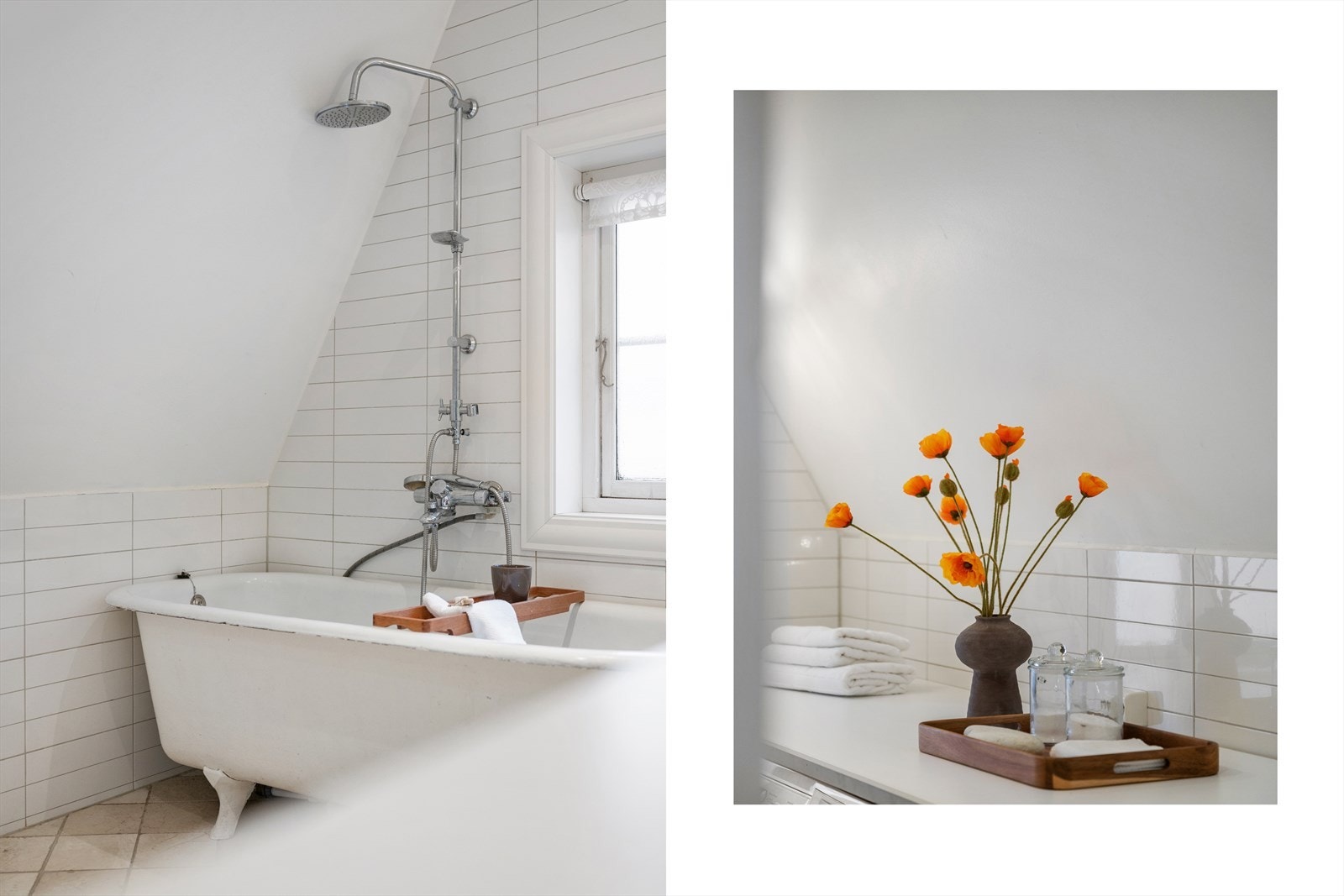 For ekstra komfort er badet utstyrt med downlights i tak og varmekabler i gulv. Galleribilde