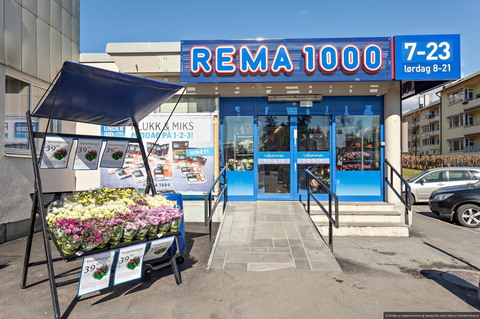 Rema 1000 rett rundt hjørnet. Galleribilde