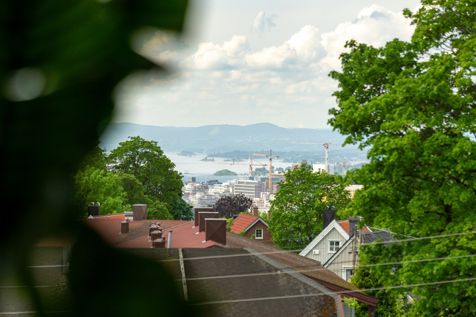 Her ser du helt til Oslofjorden! Galleribilde