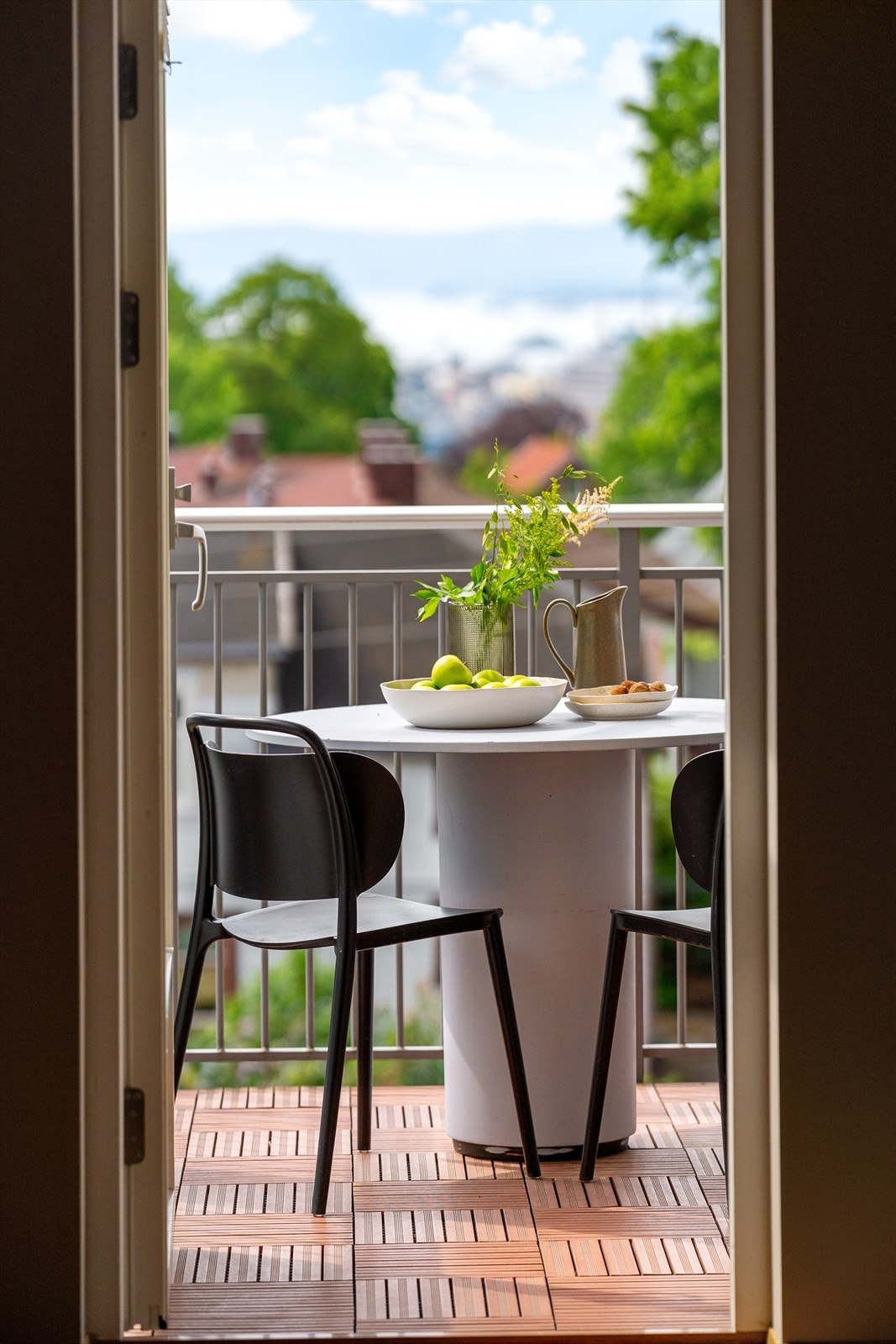 Borettslaget tillater uten problemer full innglassering av balkongen om ønskelig. Galleribilde