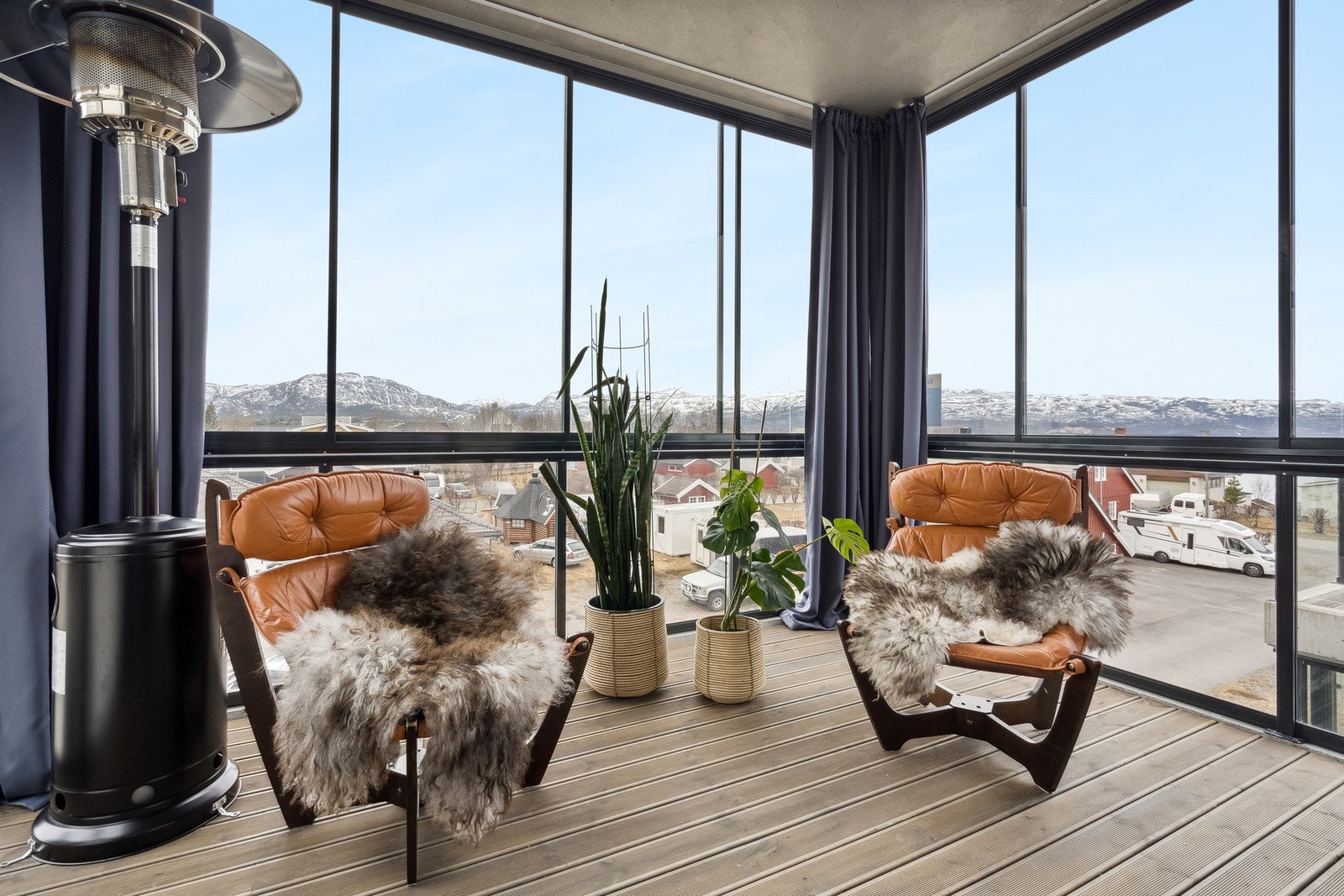 Vinterhage. Galleribilde