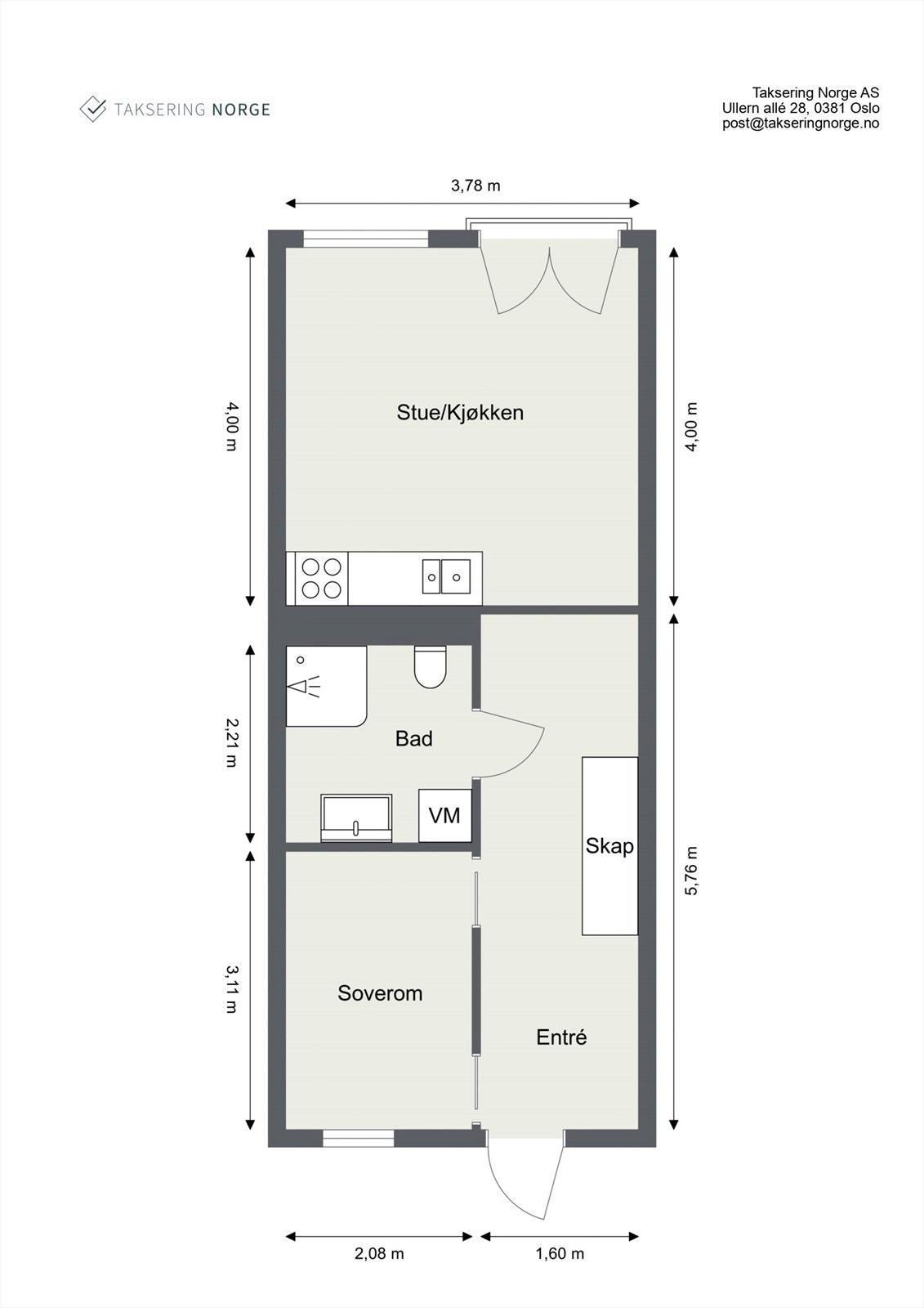 Plantegning Galleribilde
