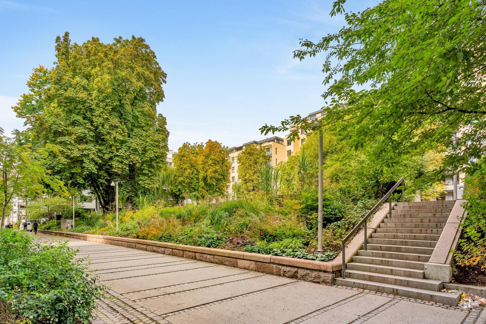 Leiligheten ligger i et meget sentralt og attraktivt boligområde i Sentralparken i populære Pilestredet Park Galleribilde