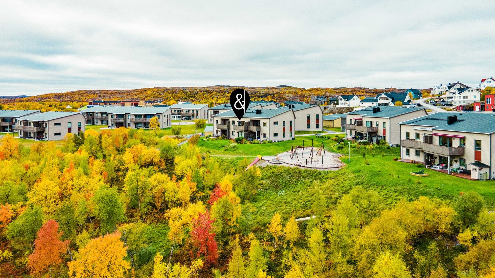 Skytterhusfjellet Borettslag - Leiligheten merket med pil Galleribilde