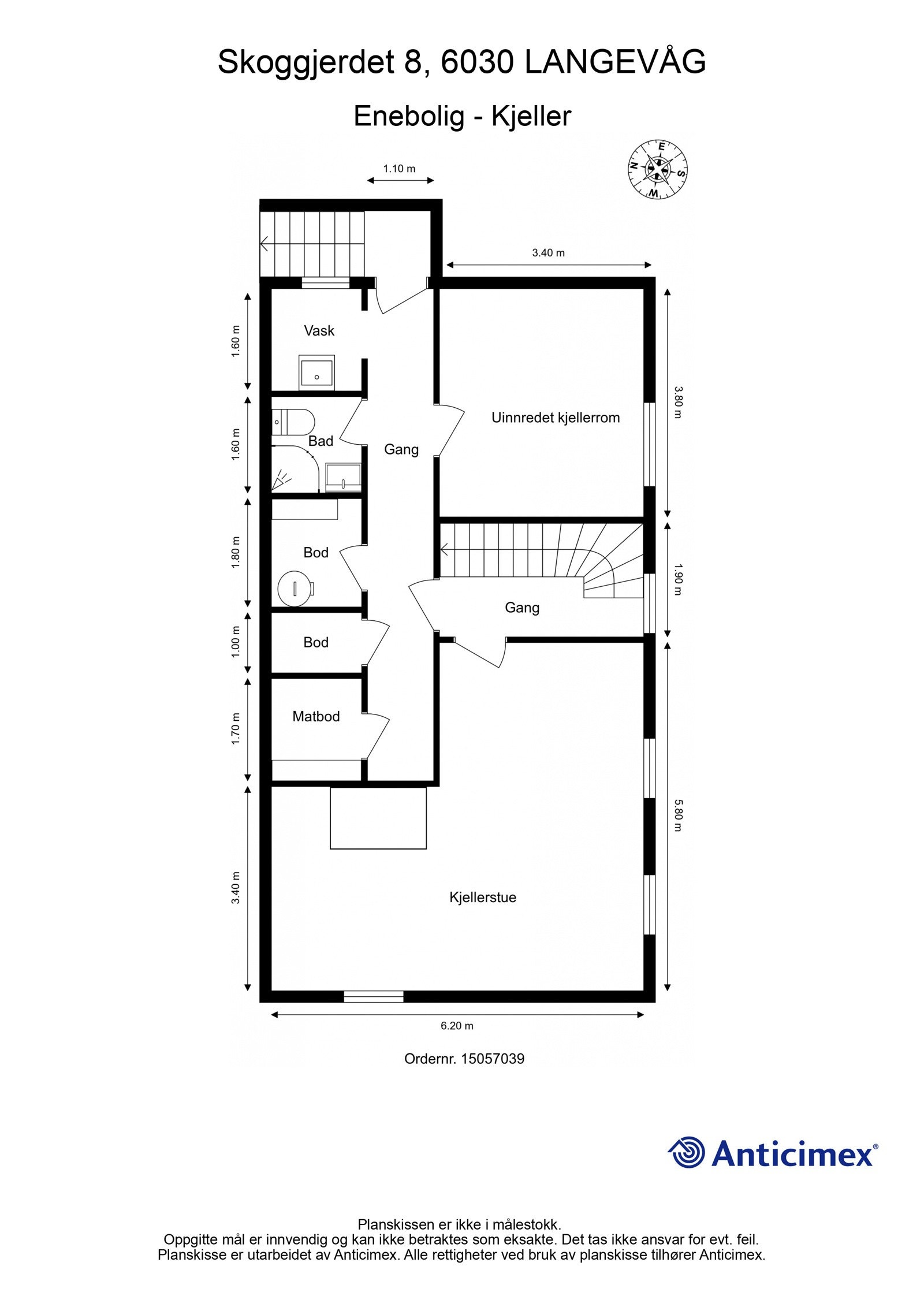 Plantegning - 1. etasje. Galleribilde
