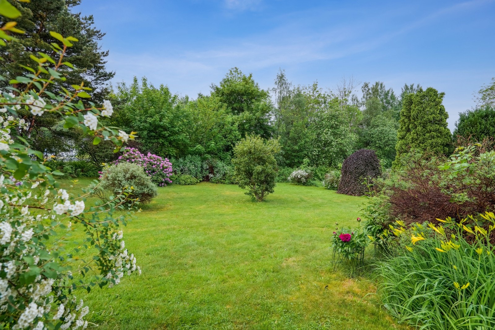 På verandaen sitter du skjermet og uten noe form for innsyn. Galleribilde