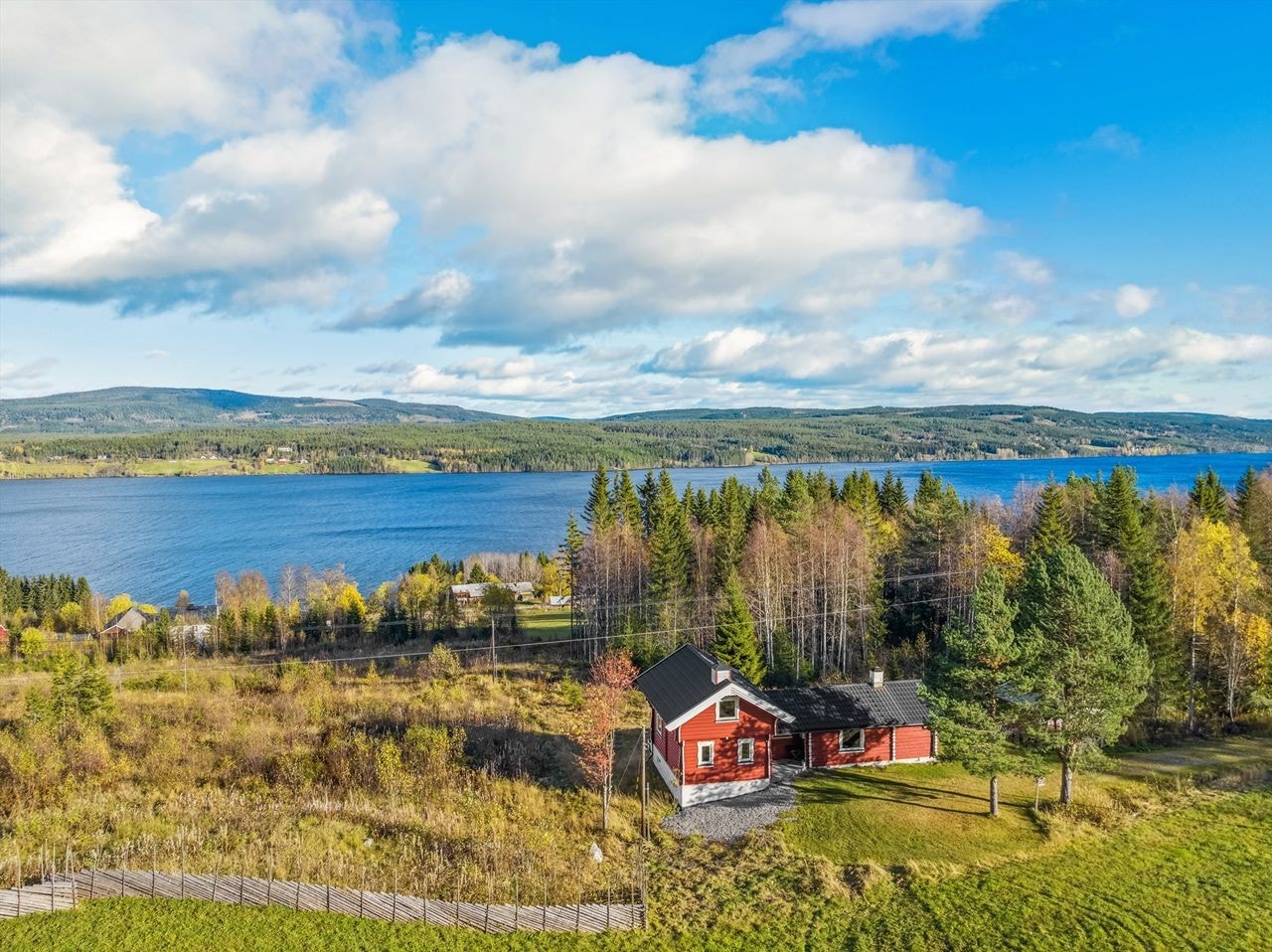 Kun 600 meter ned til sjøen Galleribilde