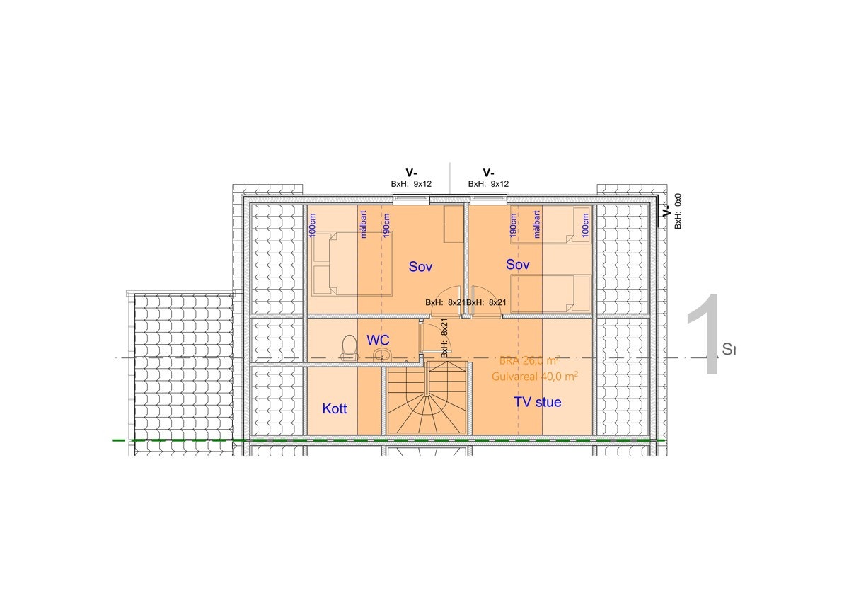 Plantegning 2. etasje. Galleribilde