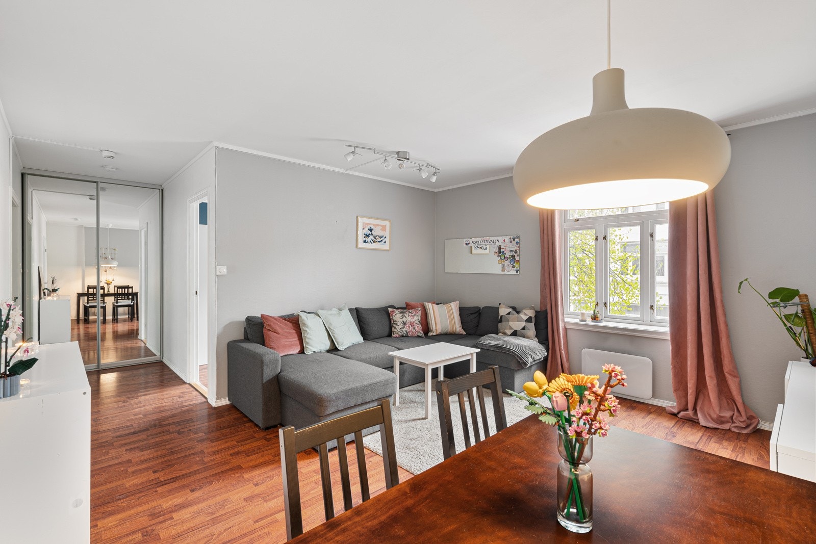 Det er også mulighet til å innrede med ønskelig spisegruppe. Galleribilde