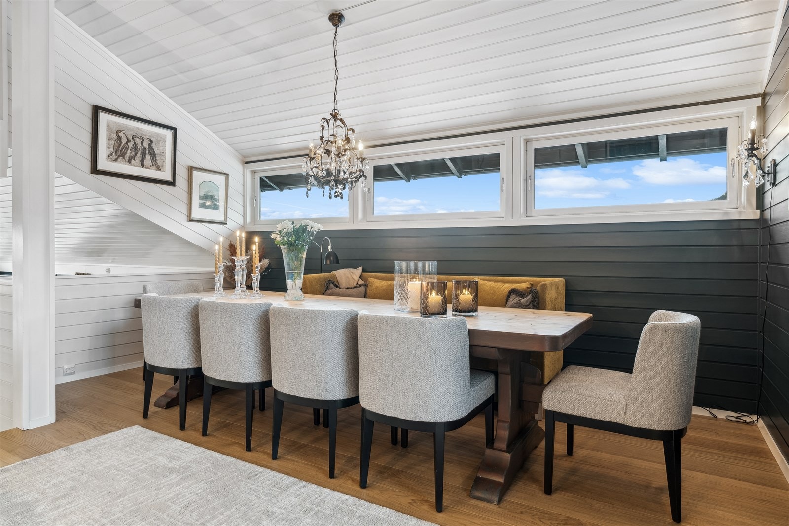 Her kan man invitere venner og familie på hyggelige sammenkomster Galleribilde