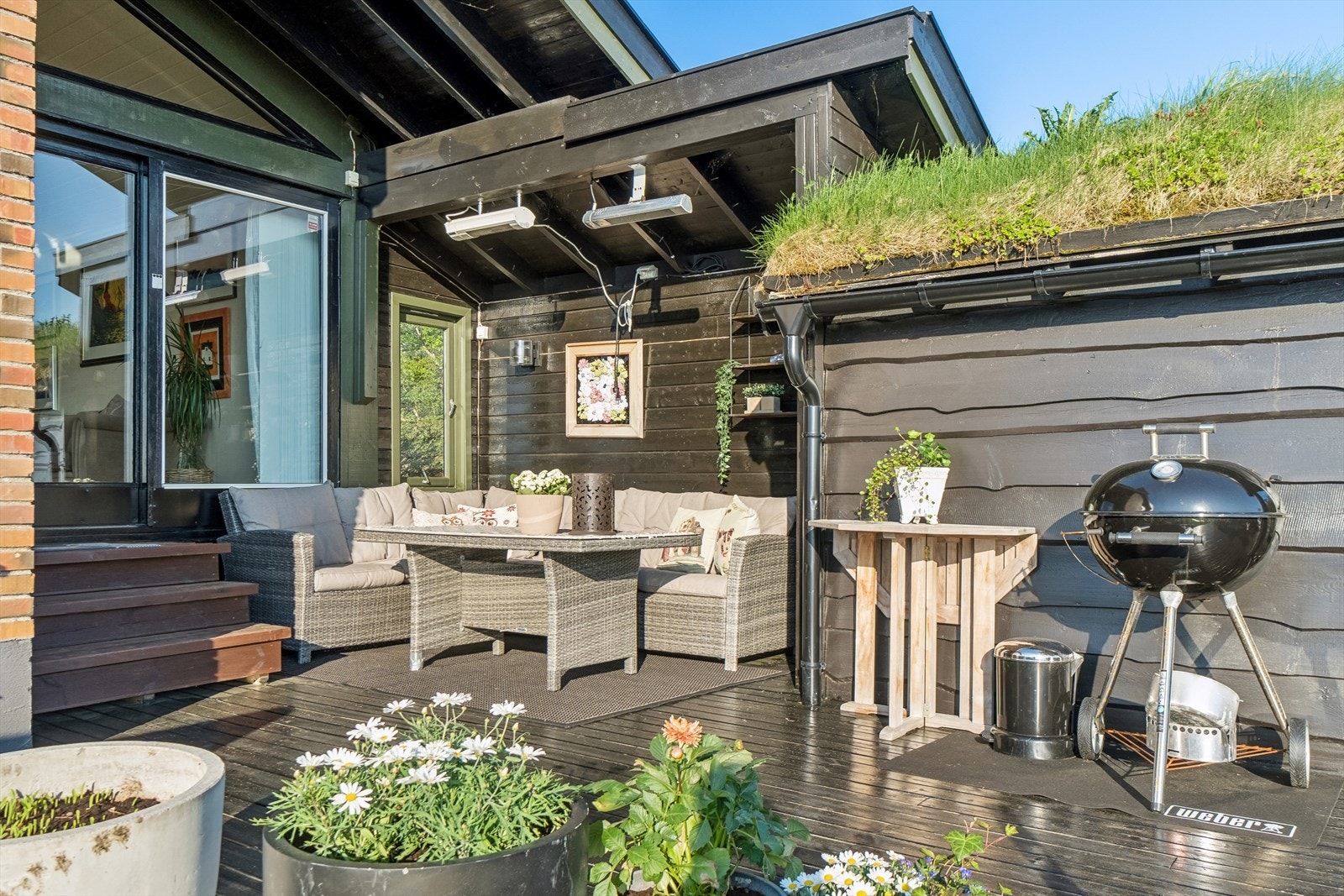 Her kan man nyte varme sommerdager til de blir til sene sommerkvelder Galleribilde