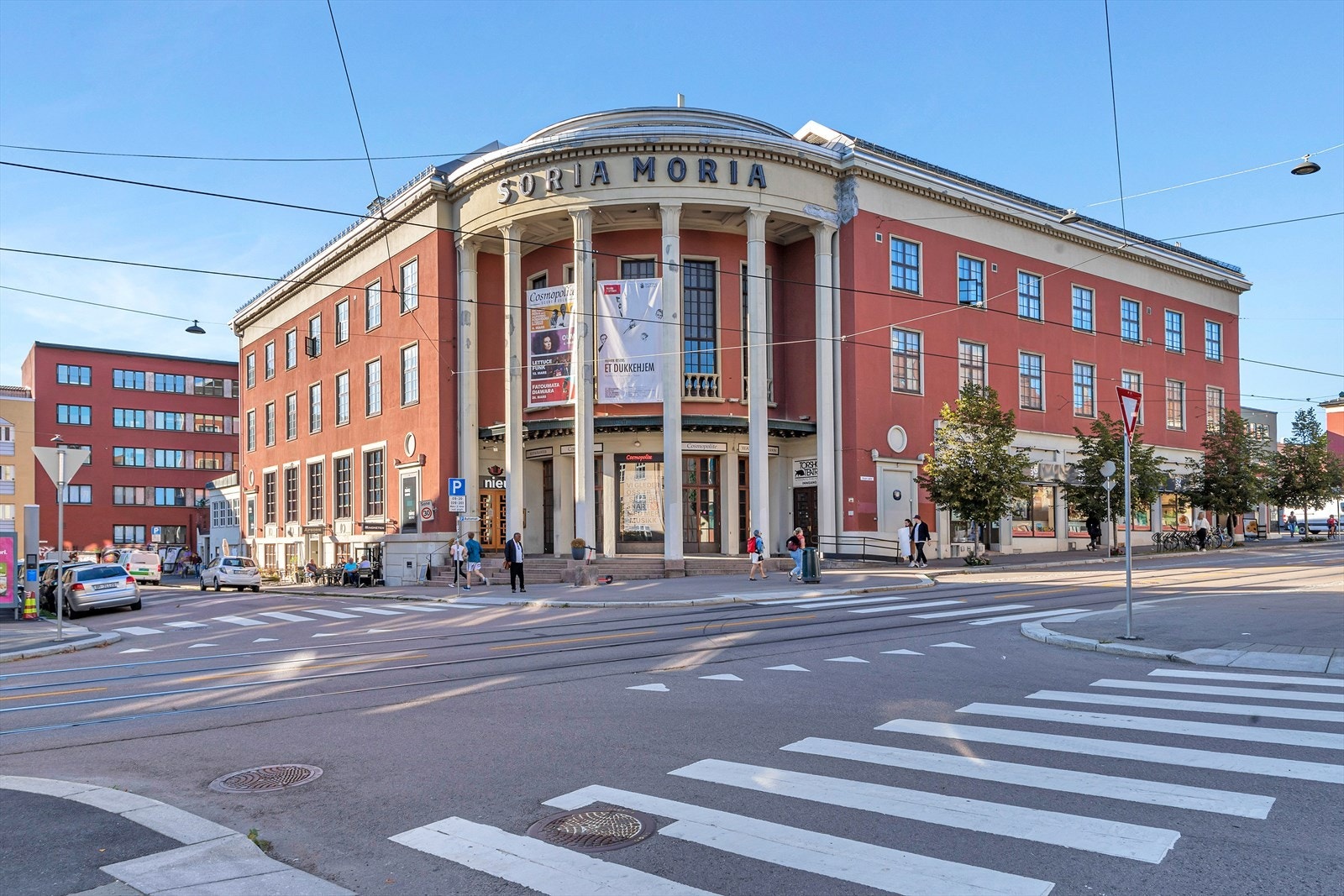 Kulturslottet Soria Moria er et samlingspunkt i bydelen Torshov. Galleribilde