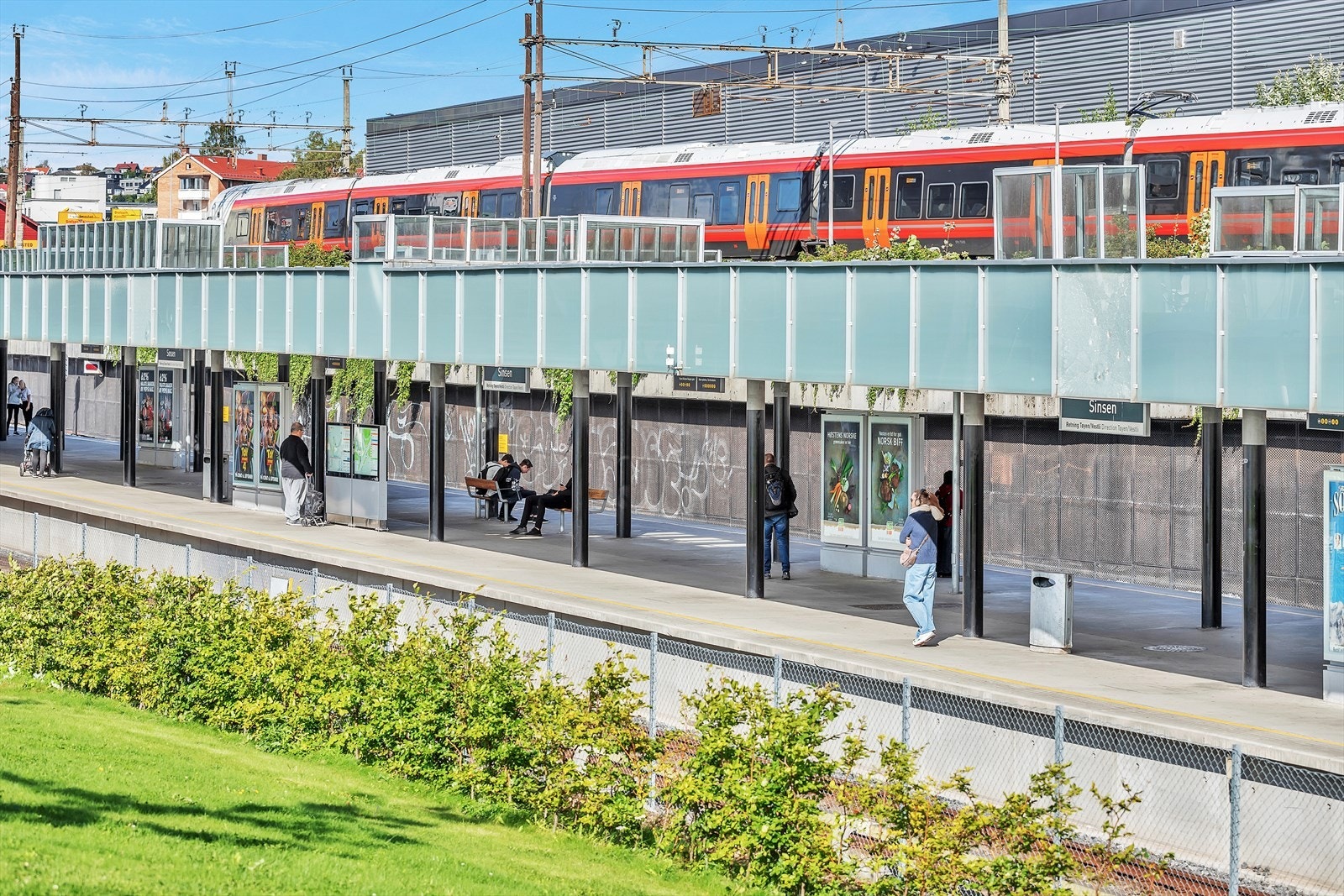 Nærhet til T-banestoppet Sinsen. Galleribilde