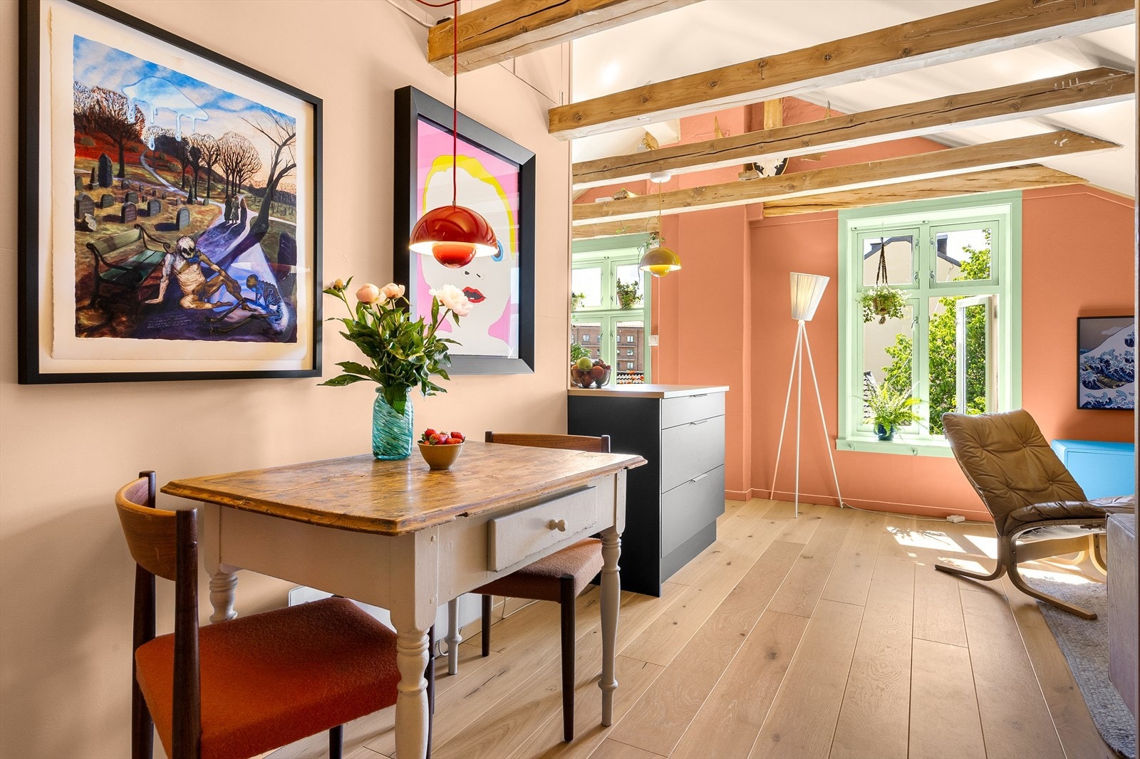 Leiligheten har en god og funksjonell planløsning som er enkel å innrede. Galleribilde