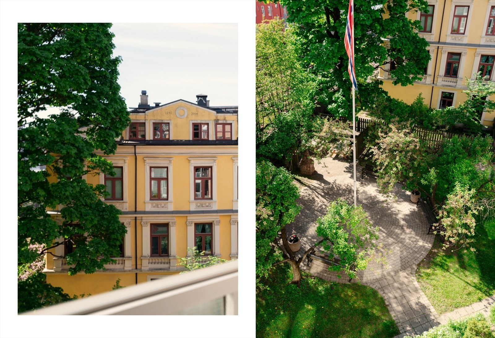 Her ligger du også vendt mot rolig og vakker bakgård. Galleribilde