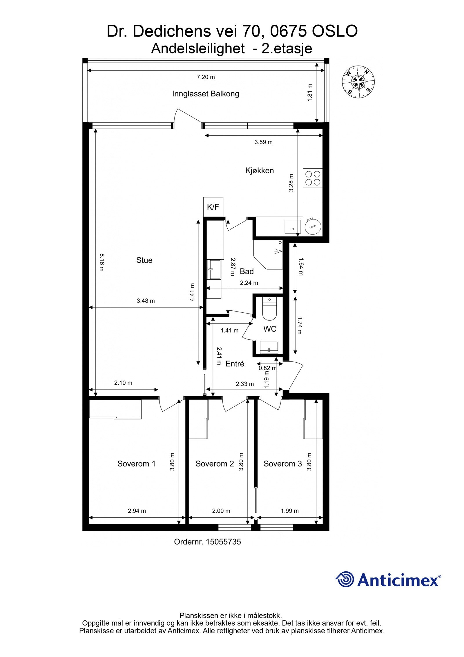 Plantegning Galleribilde