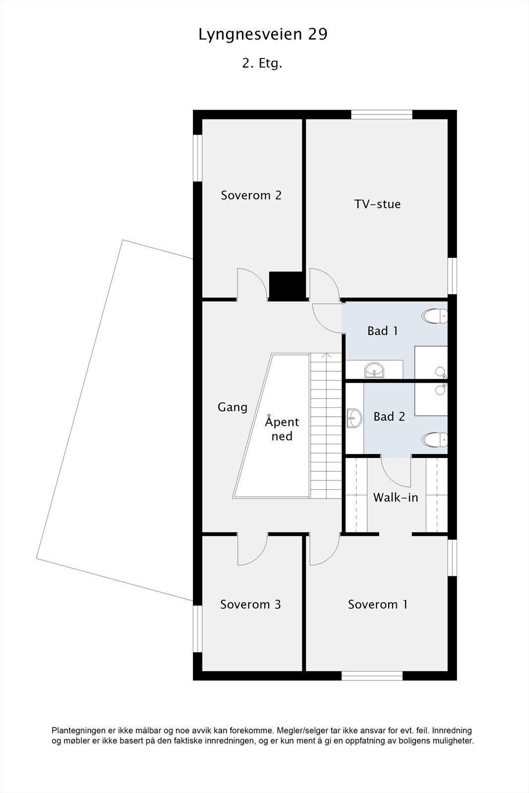 Plantegning 2etg Galleribilde
