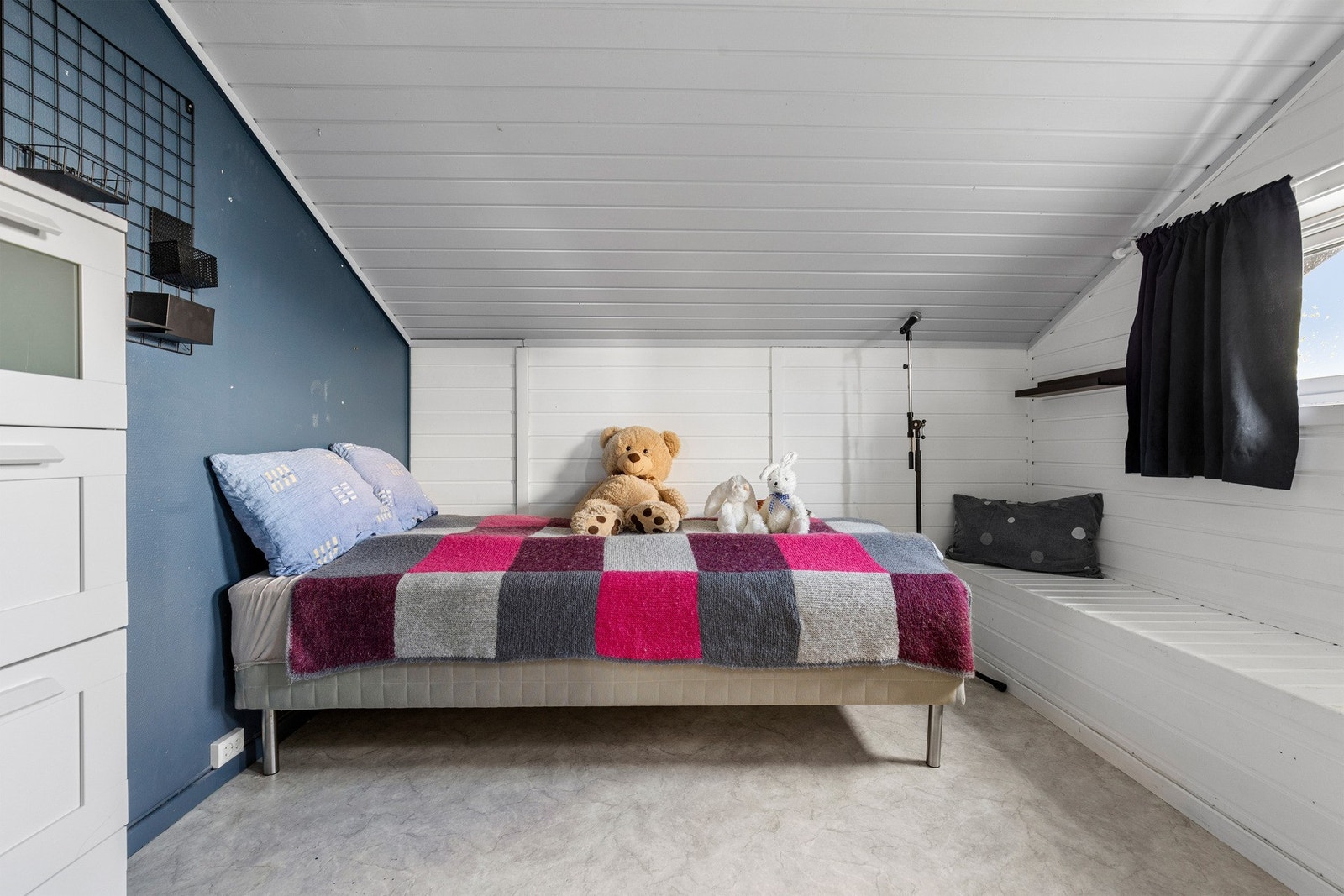 Loftet har 3 soverom hvor alle er på 10,5 kvm. Galleribilde