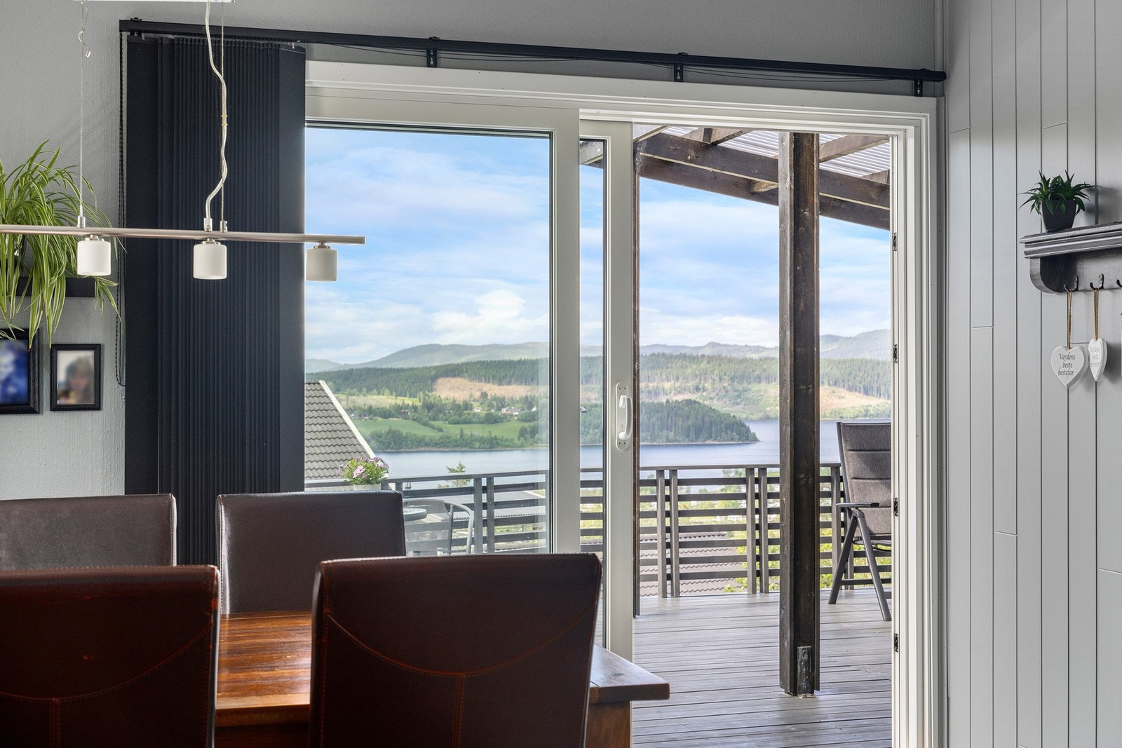 Her får du fin utsikt mot Selbusjøen. Galleribilde