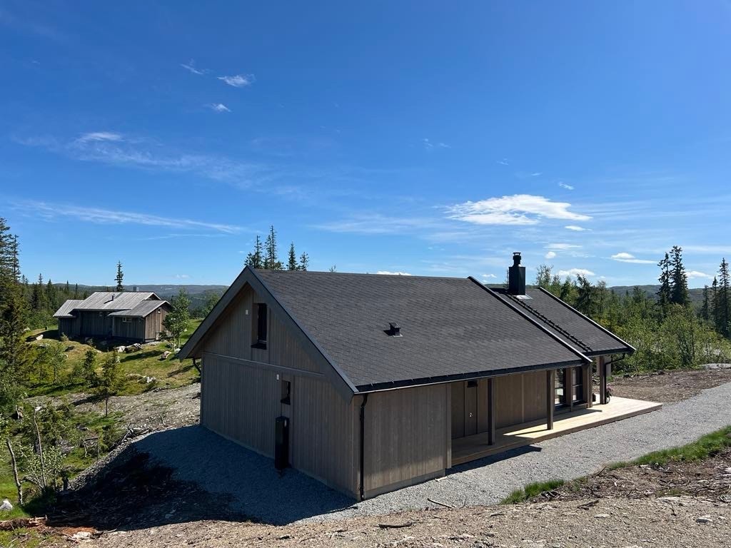 Blåne hytte Galleribilde