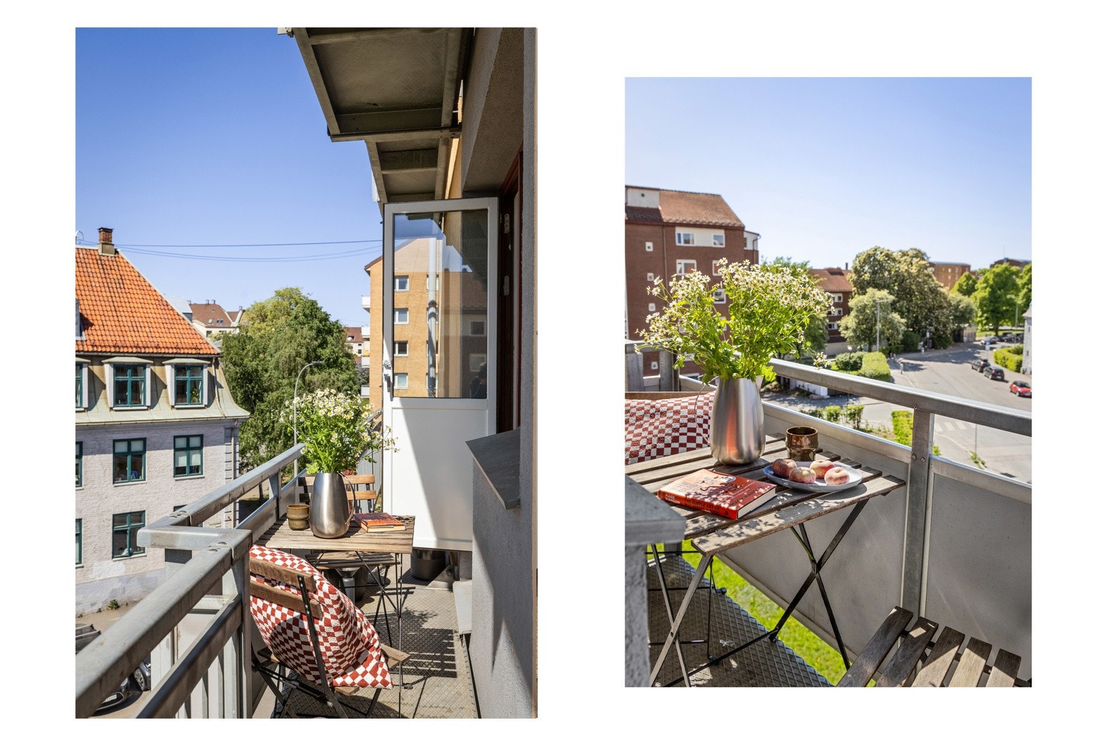 Brannbalkongen har sol fra ettermiddag til kveld, som er supert dersom du jobber på dagtid. Galleribilde