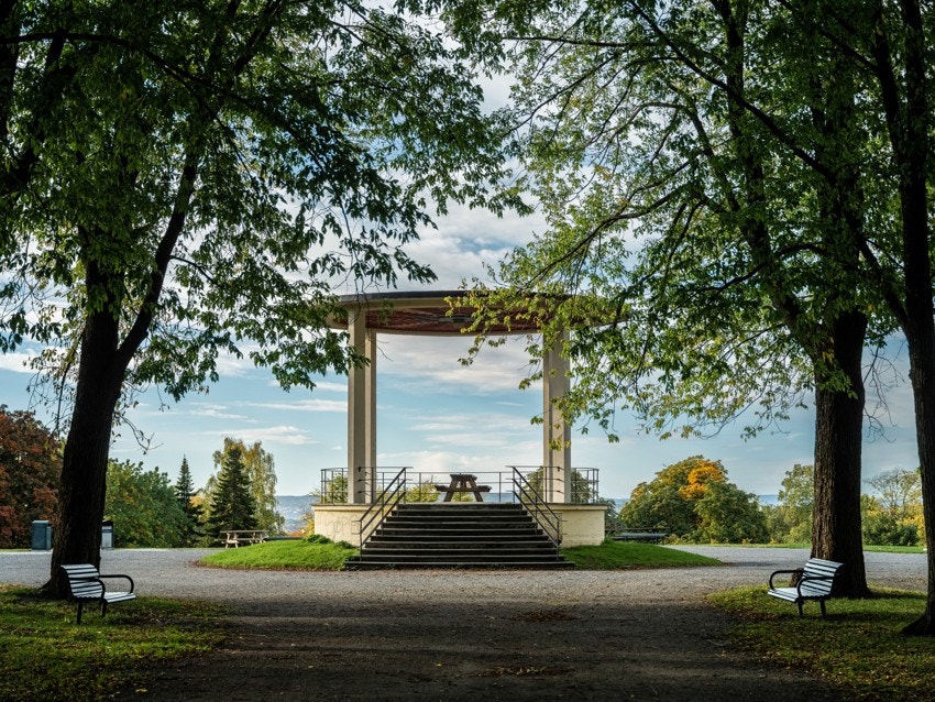 Torshovparken ligger få minutters gange fra leiligheten. Galleribilde