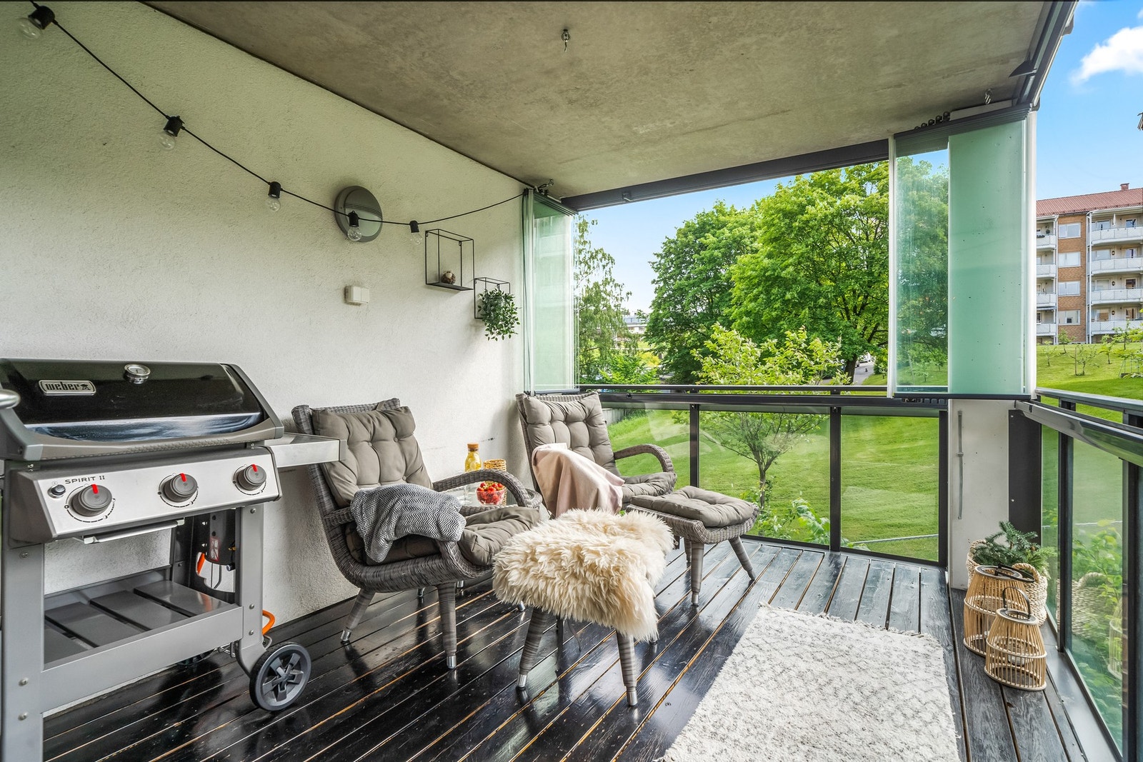 Her ligger alt til rette for at utesesongen forlenges og man kan nyte flotte sommerkvelder langt ut i sesongen. Galleribilde