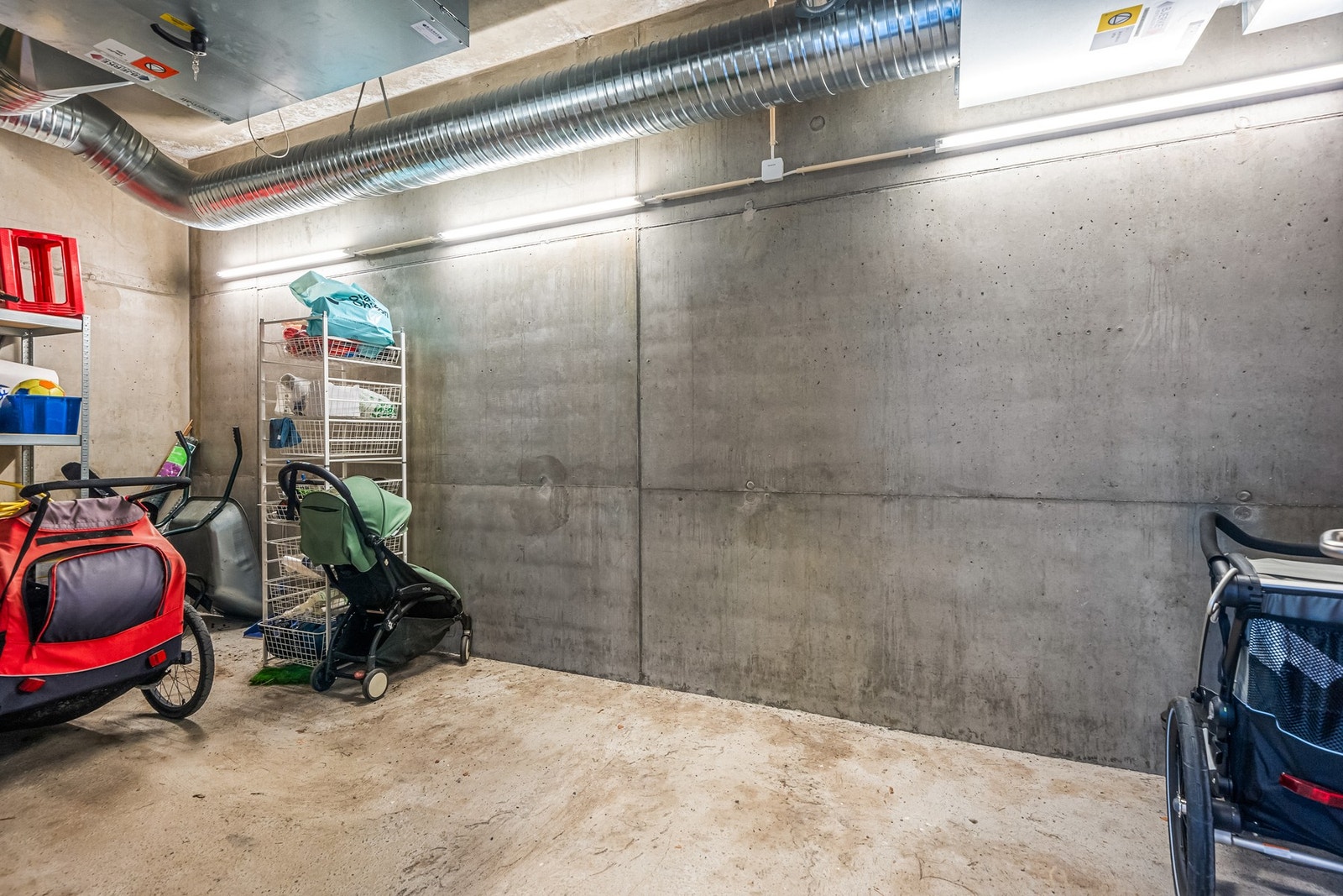 Beboere har også tilgang til å benytte 2 felles sykkelrom og 1 rom for barnevogner. Galleribilde