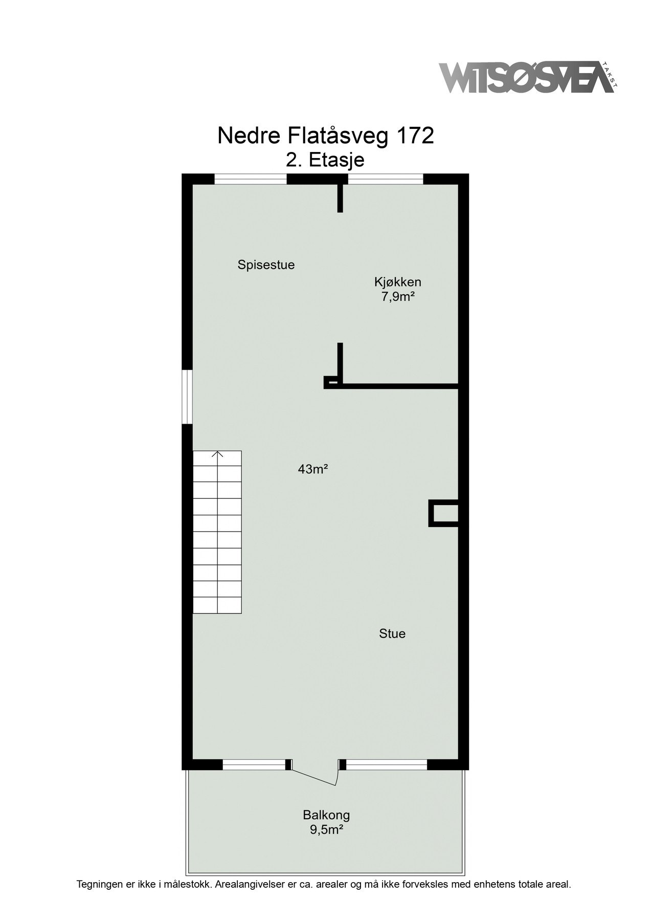 Plantegning 2.etg. Galleribilde