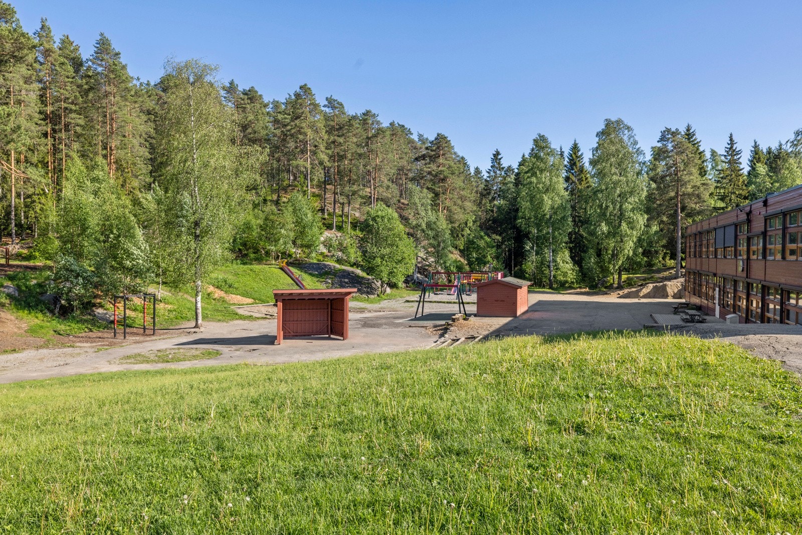 Nærområdet har et godt barnehage- og skoletilbud Galleribilde