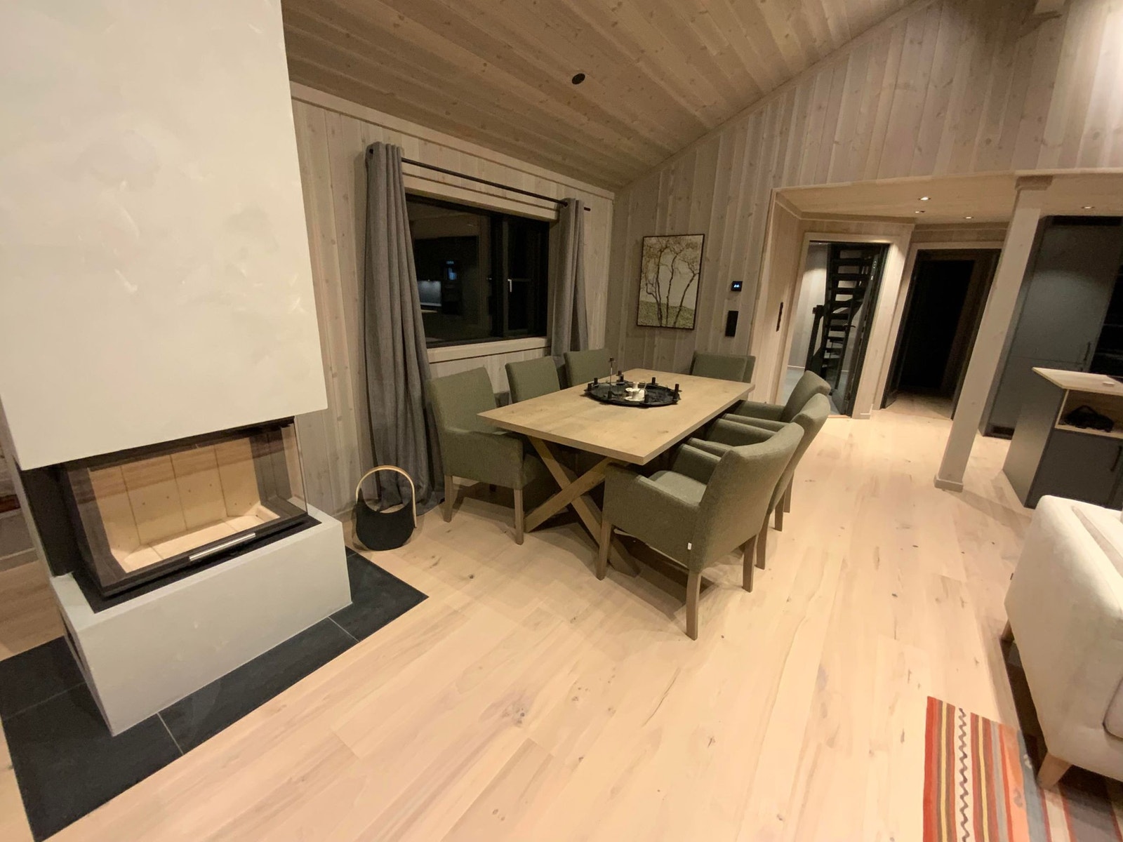 Eksempel på kundetilpasset Skogfiol hytte Galleribilde