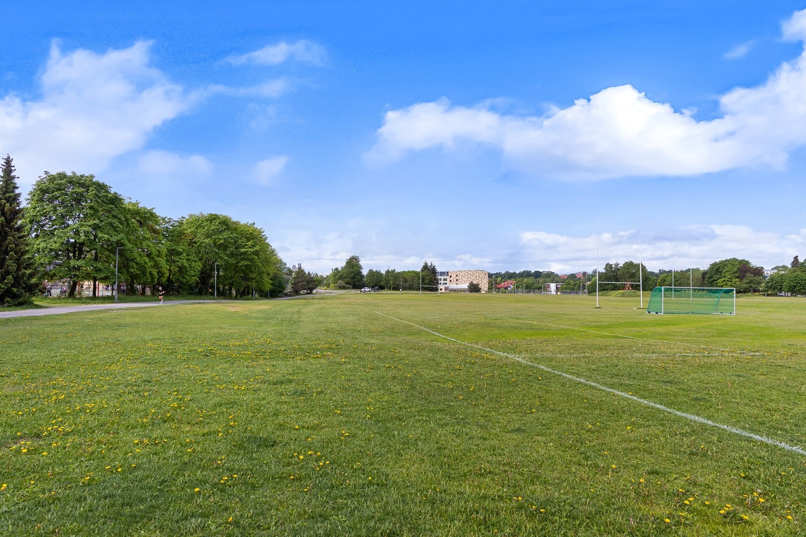 Voldsløkka Idrettspark som nærmeste nabo Galleribilde