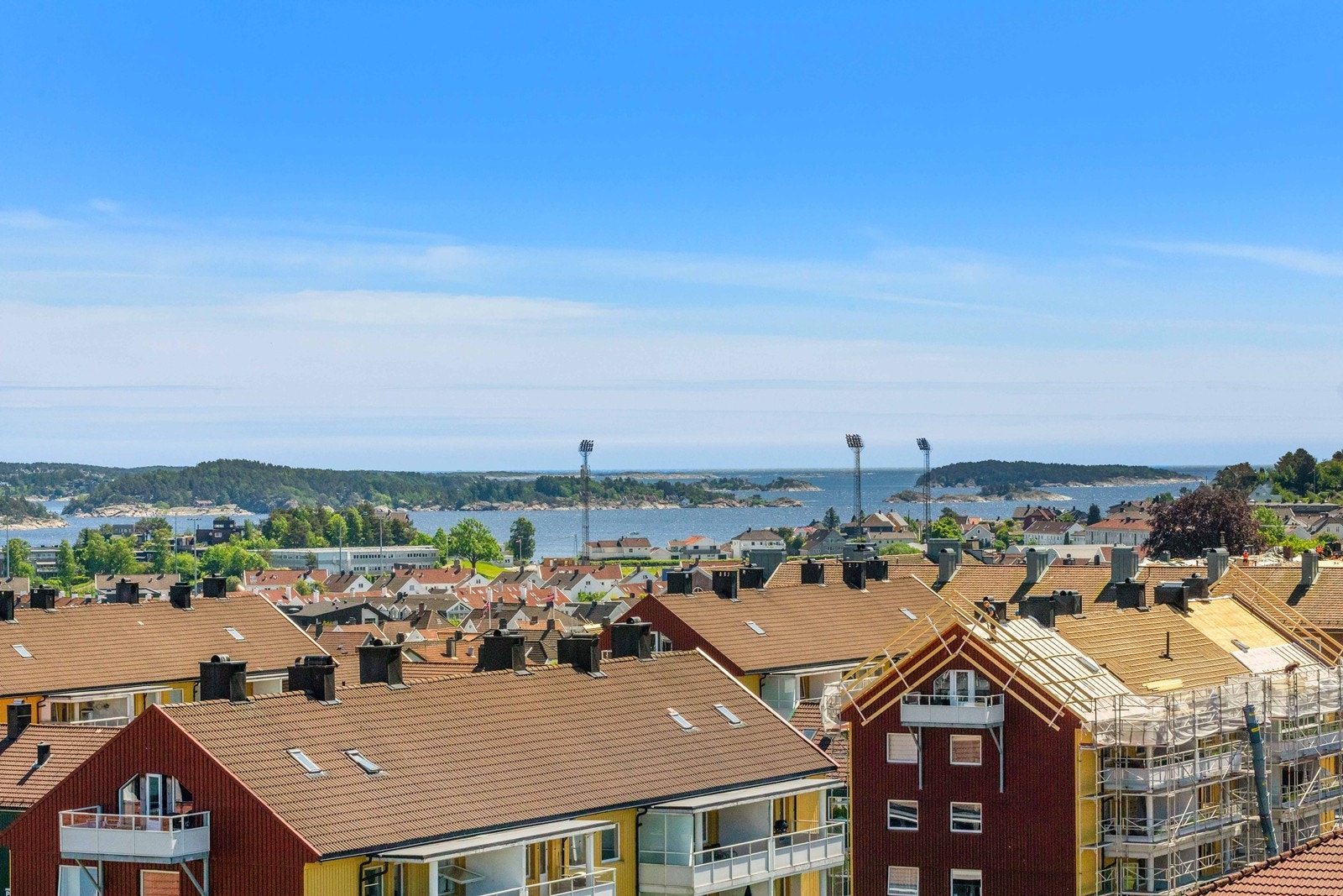 Her har du nydelig utsikt og svært gode solforhold! Galleribilde