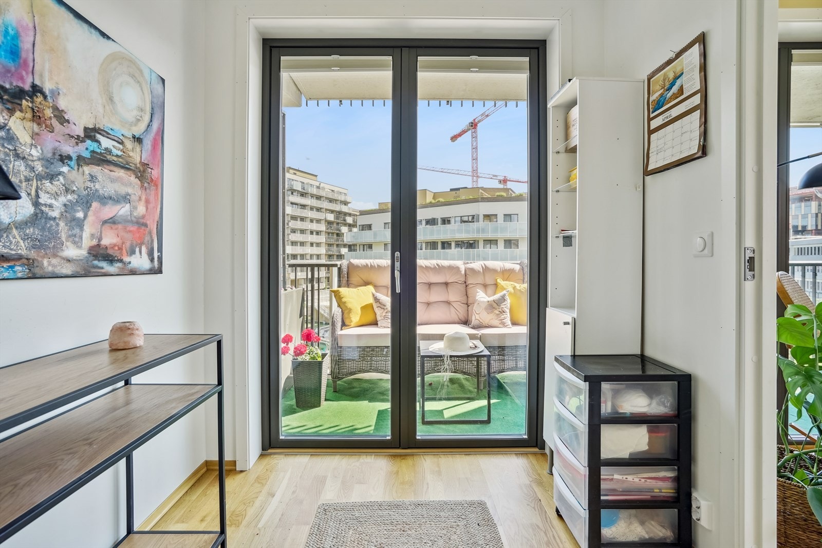 Utgang til balkongen fra soverom 3. Galleribilde