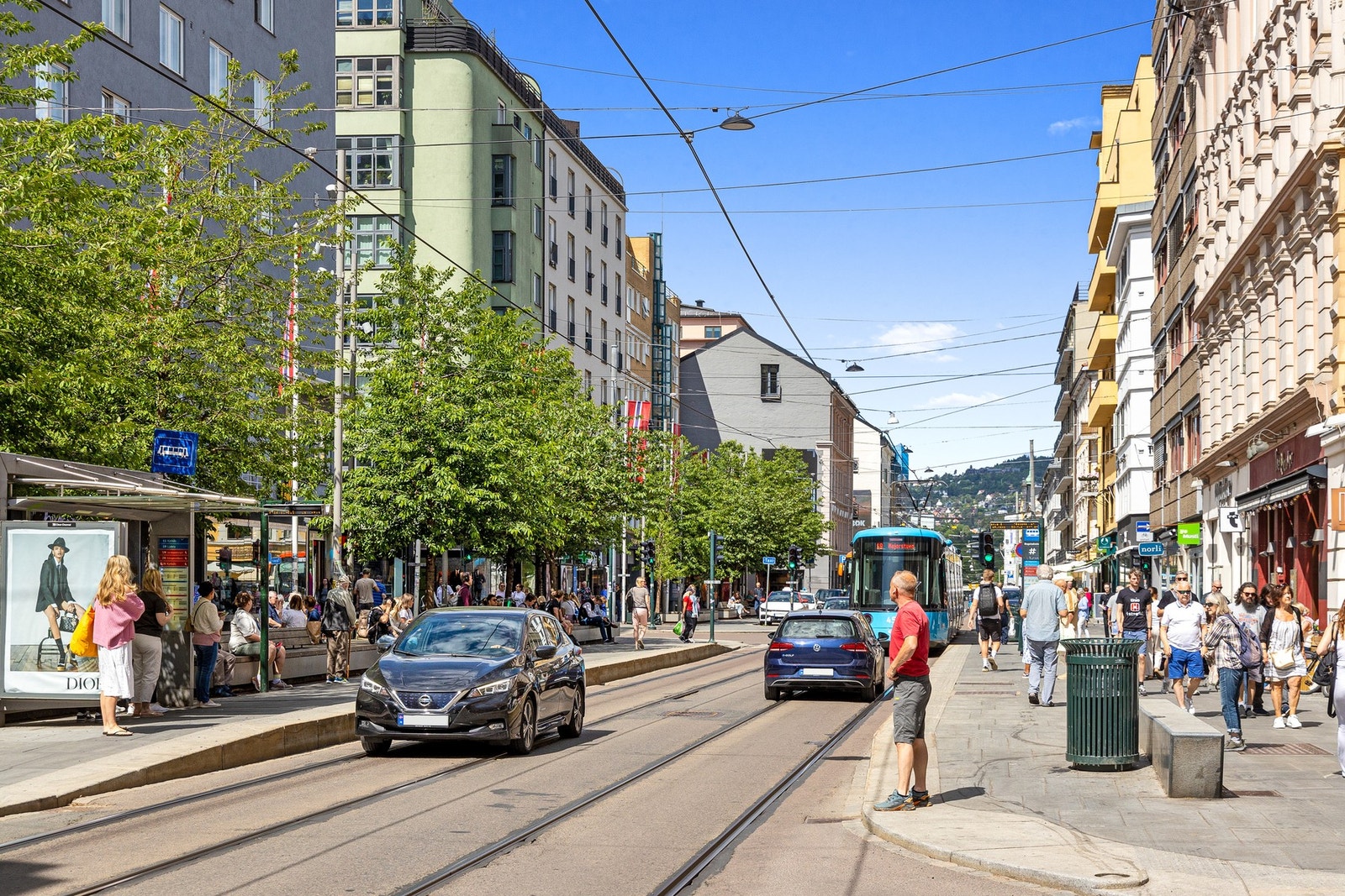 Leiligheten ligger i et attraktivt og urbant boligområde på Majorstuen i Oslo. Galleribilde