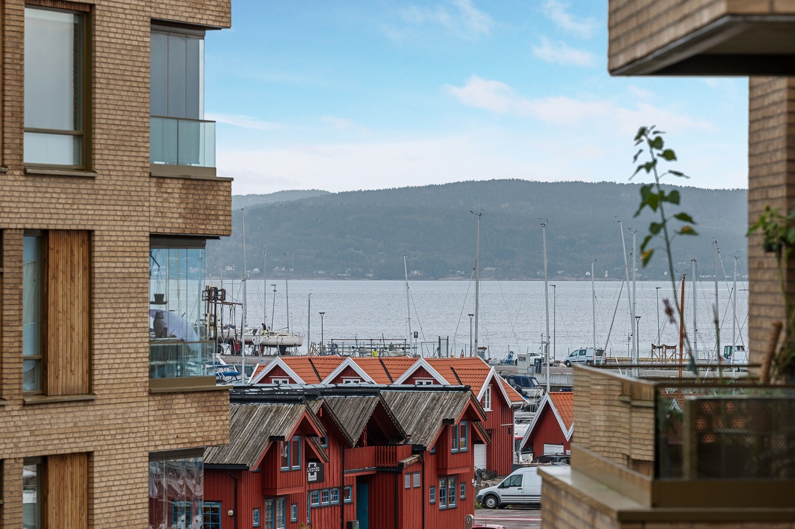 Herfra er utsyn mot fjorden Galleribilde