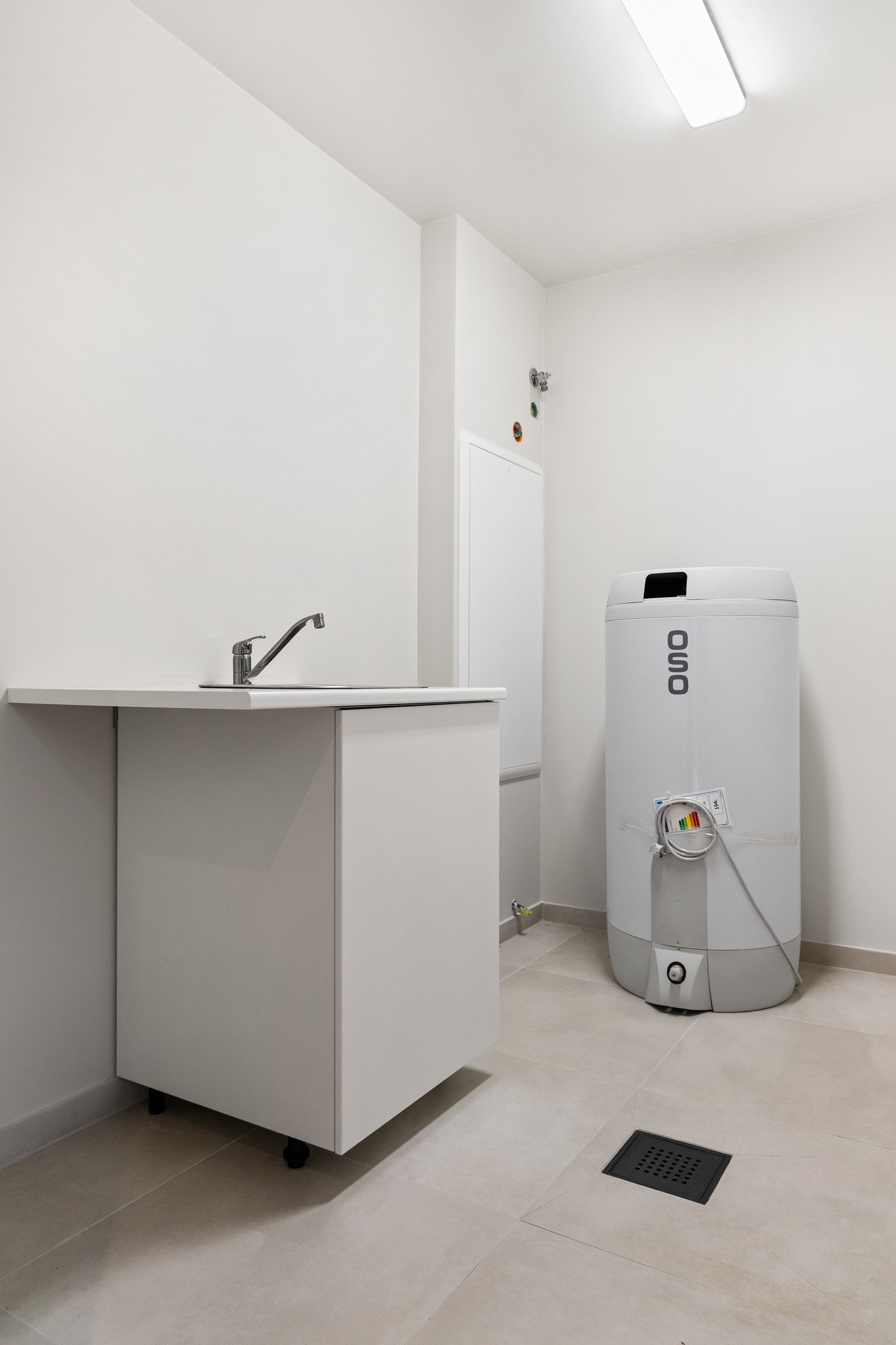 Praktisk separat vaskerom. Galleribilde