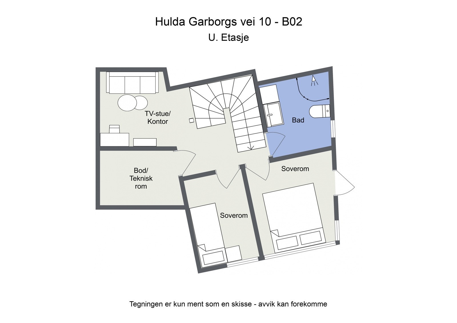 Underetasje. Galleribilde