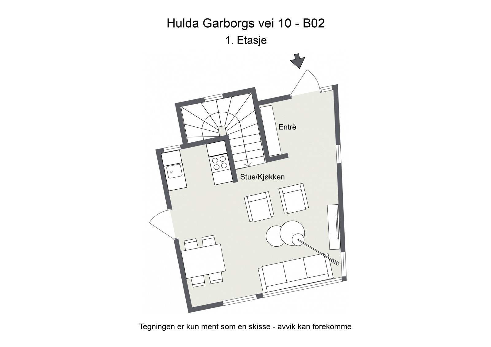 Første etasje. Galleribilde