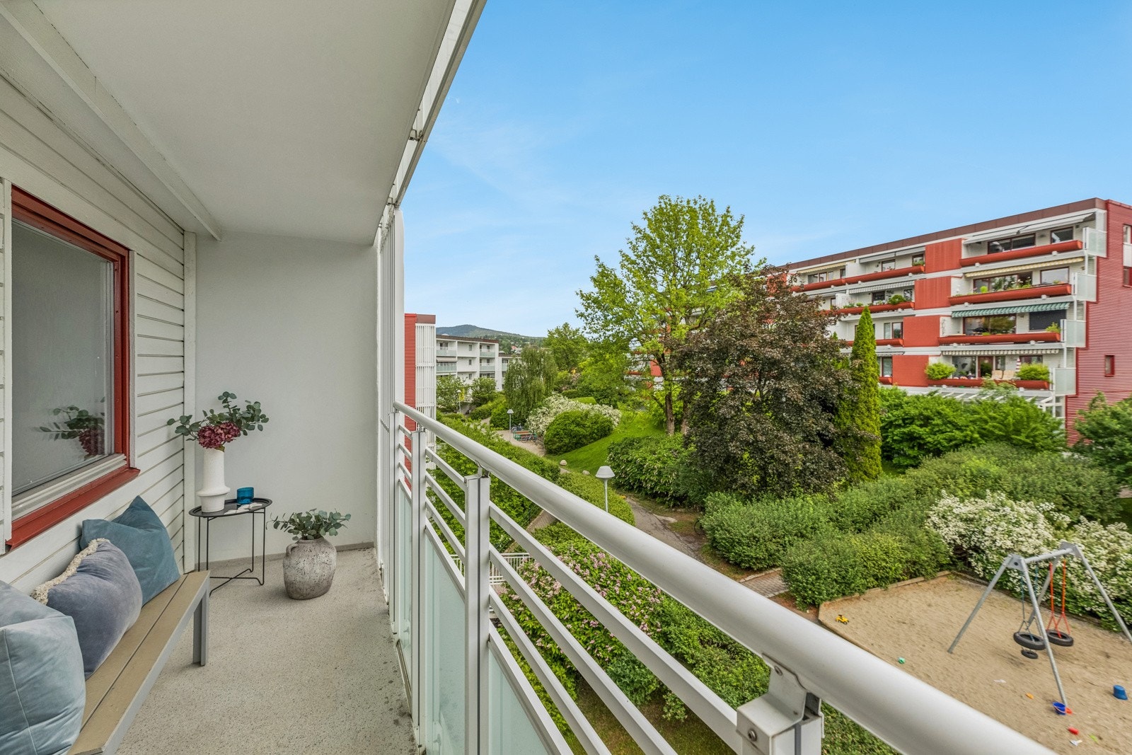Balkong og utsikt Galleribilde