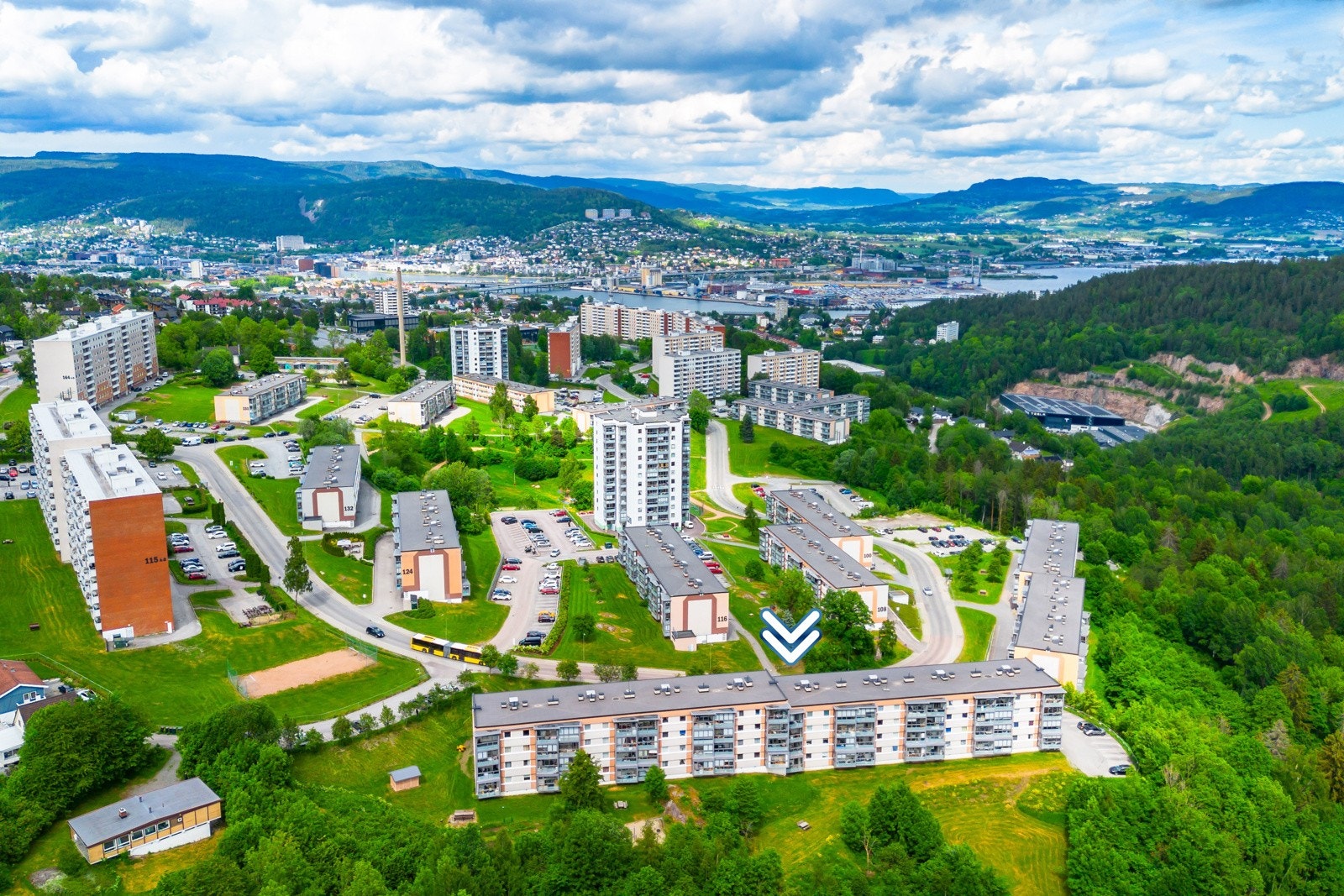Bo godt på fjell med nærhet til det aller meste. Galleribilde