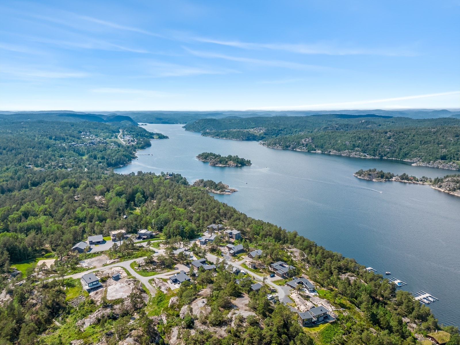 Dronebilde Galleribilde