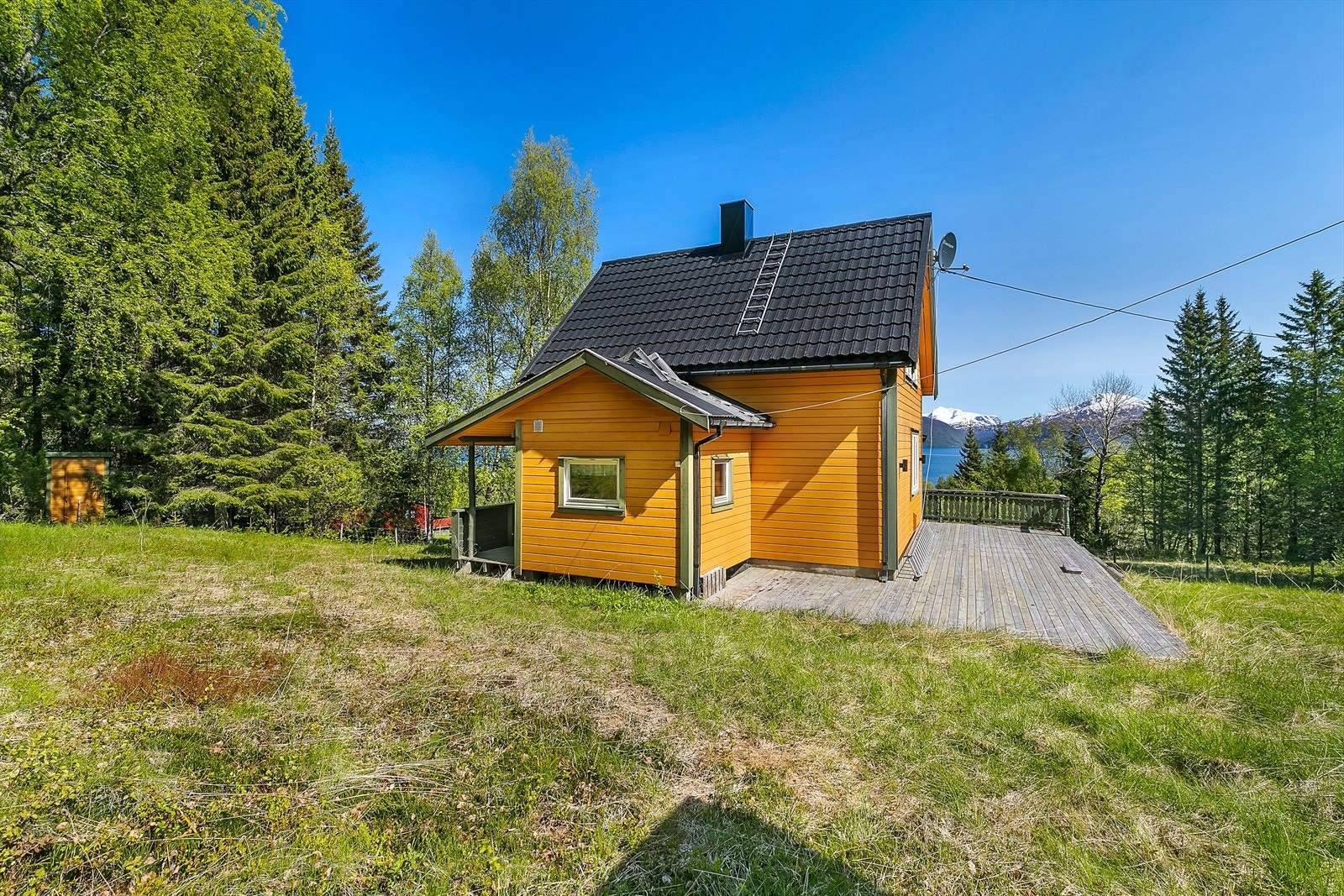 Solrik terrasse Galleribilde