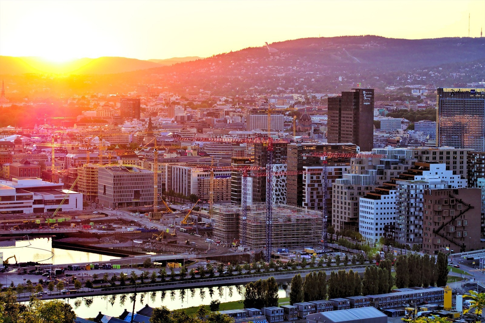 Kværnertoppen har flott utsyn til sentrale Oslo og marka. Her fra Ekebergparken en kort spasertur unna. Galleribilde
