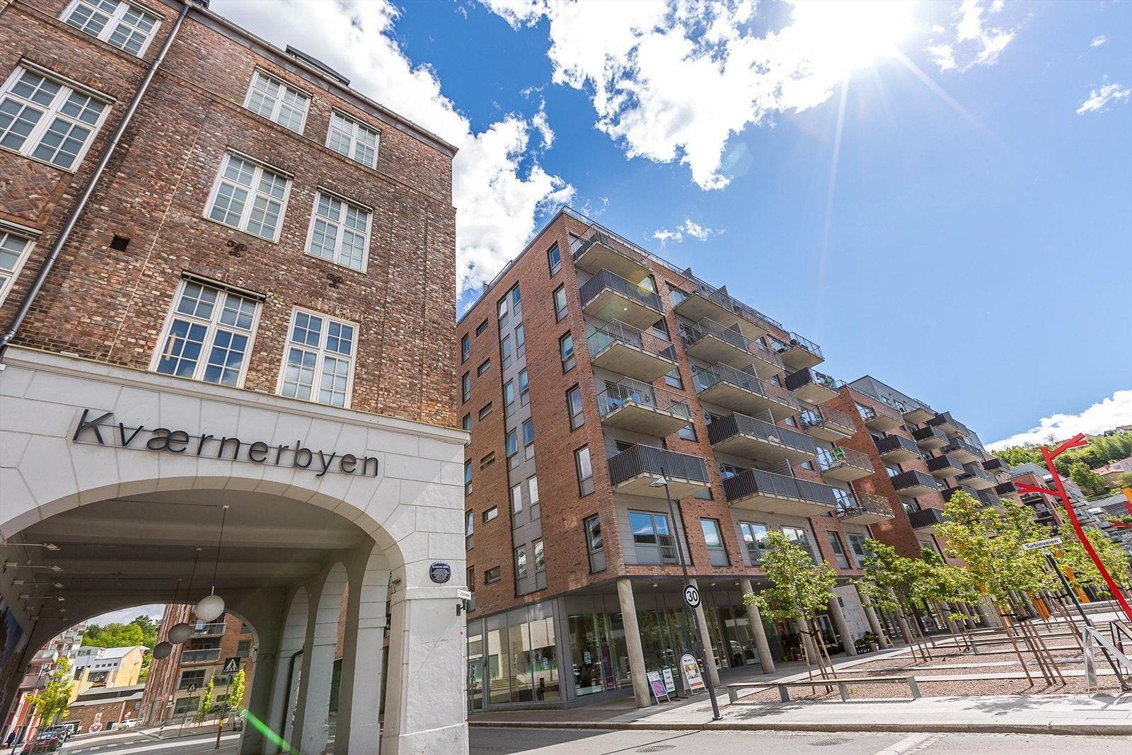 Kværnerbyen. Galleribilde