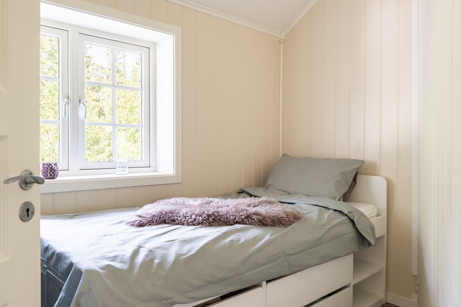 De minste soverommene er per i dag på 5,5m² og 6m². Galleribilde