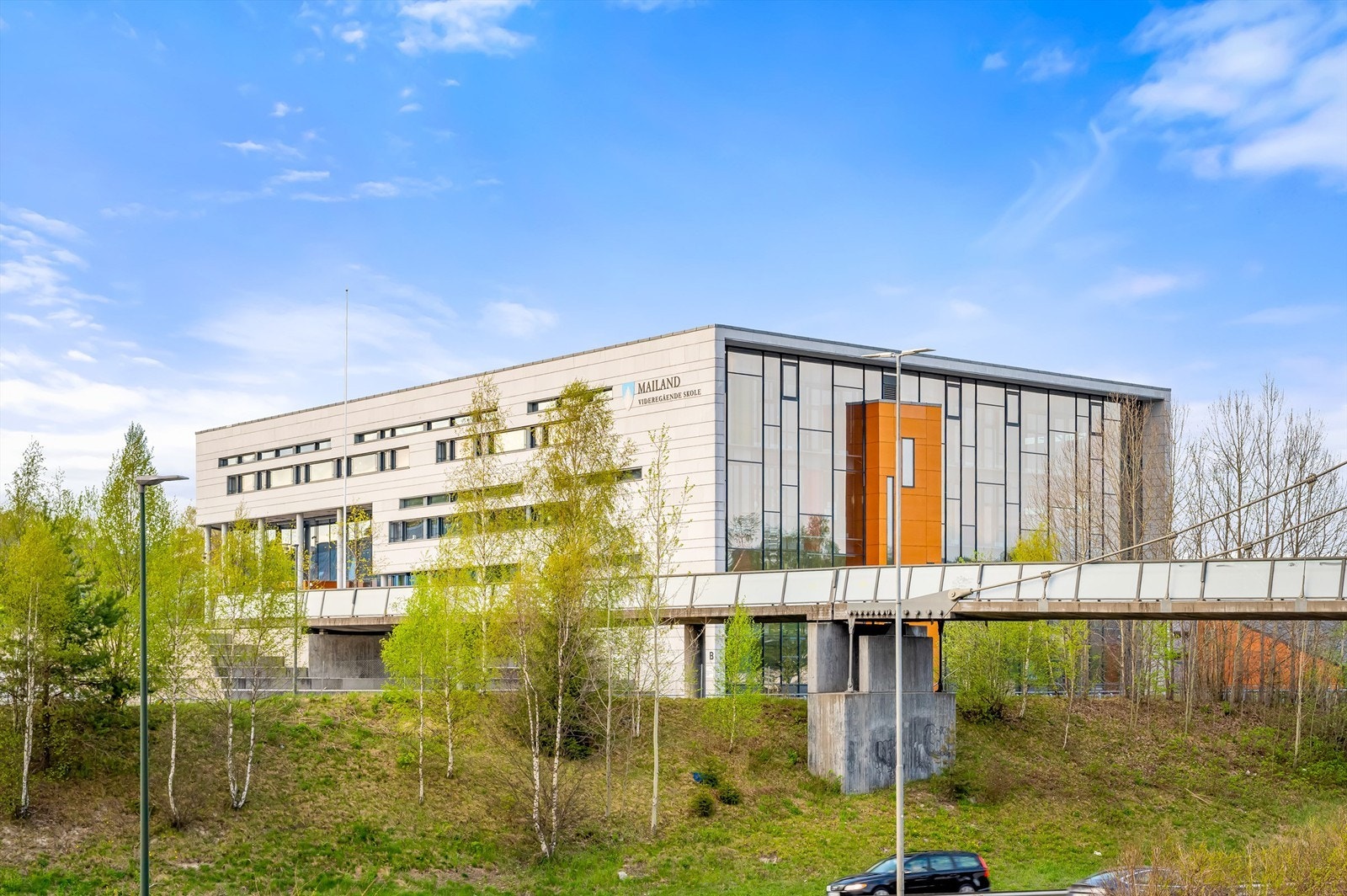 Kort vei til flere skoler og barnehager. Galleribilde