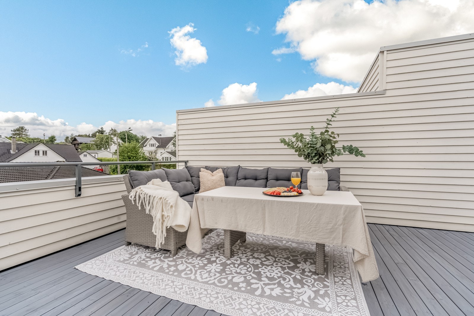 Nydelig takterrasse på 40 kvm! Galleribilde